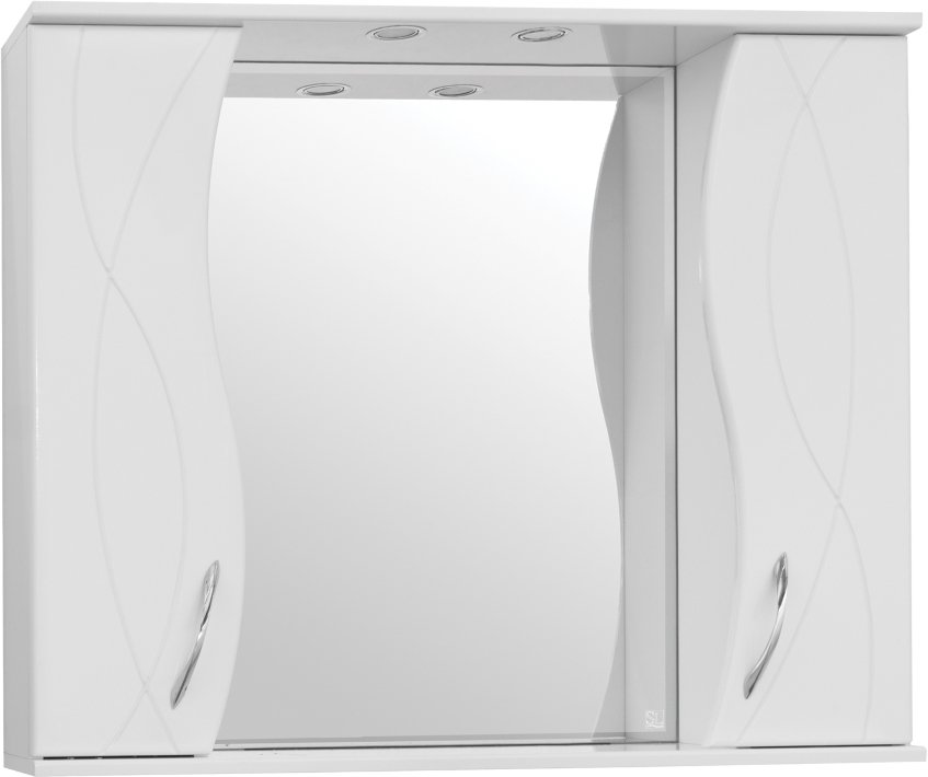 

Style Line Шкаф с зеркалом для ванной Амелия 100см (с подсветкой)