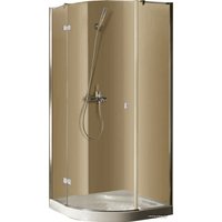 Душевой уголок Poolspa Metropolis Rondo 90x90