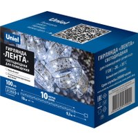 Светодиодная гирлянда Uniel Лента ULD-S1000-100/SCB/3AA UL-00010901 (белый)