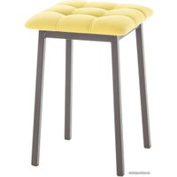 Табурет AMC Comfort 7.2.15 (ткань, желтый/коричневый)