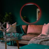 Silver Mirrors Зеркало Savanna D1000 RGB LED-00002603