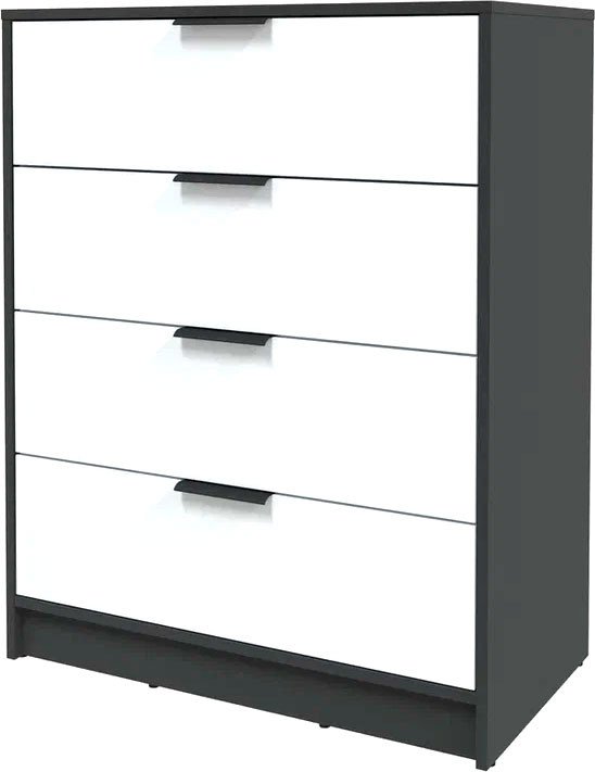 

Комод Интерлиния Концепт КТ-К80 (белый платинум/антрацит)