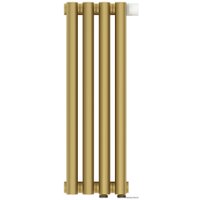 Стальной трубчатый радиатор Сунержа Эстет-00 EU50 500х180 4 секции (матовое золото)