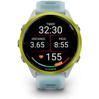 Умные часы Garmin Forerunner 570 47 мм (серебристый/желтый)