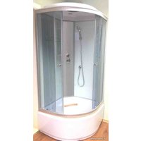 Душевая кабина Coliseum Симпл T-80 (белый/тонированное стекло)