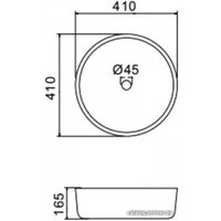 Умывальник Gappo GT106