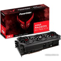 Видеокарта PowerColor Red Devil AMD Radeon RX 7900 XTX 24GB GDDR6 RX 7900 XTX 24G-E/OC