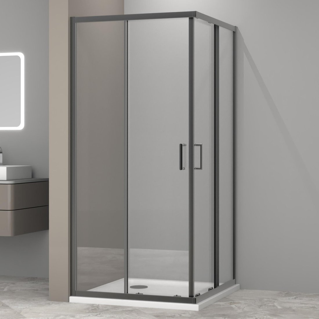 

Душевой уголок Aquabath AB-04F-900-2000-GY