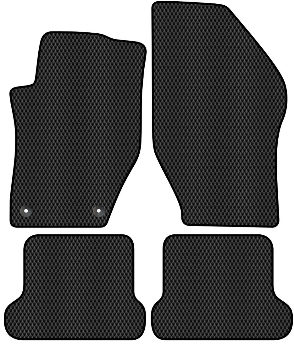 

Комплект ковриков для авто Alicosta Peugeot 308 I (кабриолет / T7,4B) 2009 - 2011 (черный, ромб)