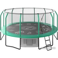 Батут Unix Line Supreme Game 16ft (зеленый)