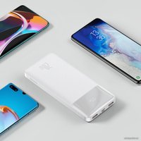 Внешний аккумулятор Baseus Bipow Fast Charge Power Bank 20W 10000mAh (белый)