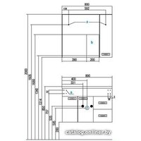  Акватон Тумба под умывальник Диор 80 [1A167801DR940]