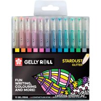 Набор гелевых ручек Sakura Gelly Roll Stardust Glitter POXPGBSTA12