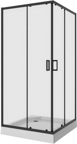 Душевой уголок Niagara NG-6888-08 80x80 (черный)
