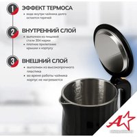 Электрический чайник Atlanta ATH-2536 (черный)