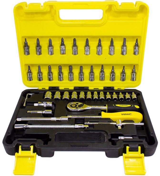 

Универсальный набор инструментов WMC Tools WMC-2462-5 Euro (46 предметов)