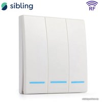 Выключатель Sibling Powerlight-M3W 3-канальный