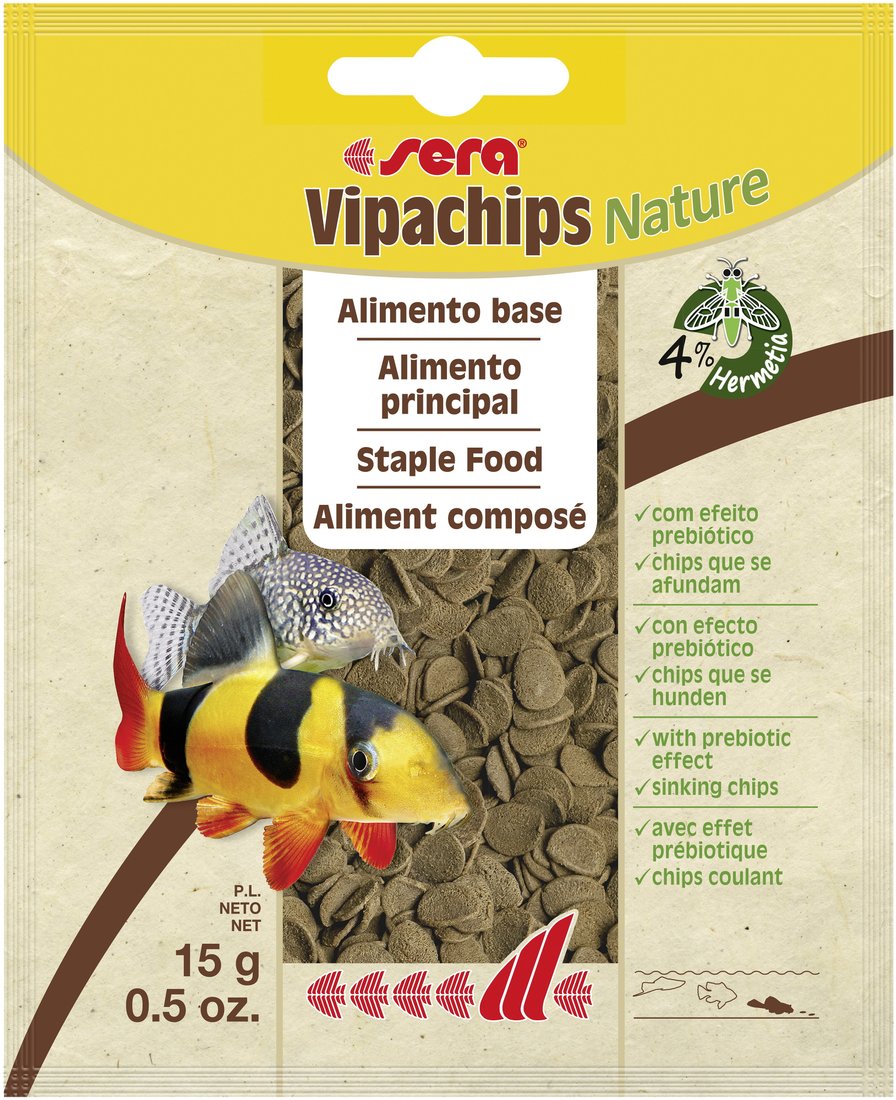 

Сухой корм Sera Vipachips Nature 15 г