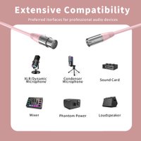 Кабель FIFINE L9C (1.8 м, розовый)