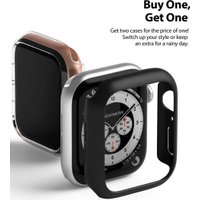 Чехол Ringke Slim для Apple Watch Se3/Se2/Se/6/5/4 44mm Clear(1шт) + Black(1шт)