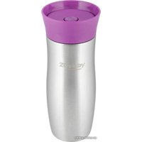 Термокружка 21vek SVM-7012 360мл (серебристый/фиолетовый)