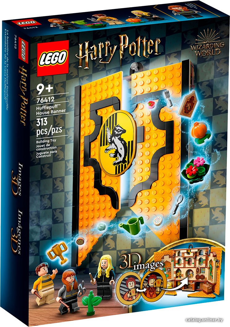 Конструктор LEGO Harry Potter 76412 Знамя факультета Пуффендуй