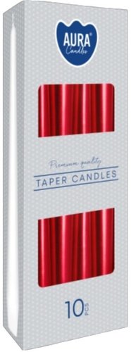 Набор свечей Bispol S30-230 (10шт, красный металлик)
