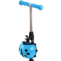 Трехколесный самокат Moby Kids Божья коровка 3 в 1 641408 (синий)