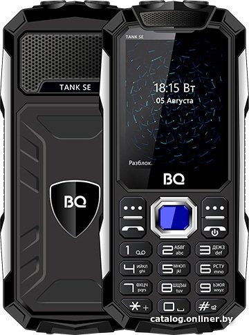 BQ BQ-2432 Tank SE (черный) кнопочный телефон купить в Минске