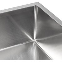 Кухонная мойка Basic CL DS Decor 45x50 (сатин, коландер, дозатор)