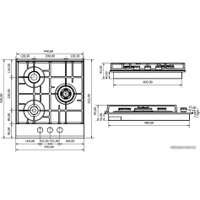 Варочная панель KUPPERSBERG FQ 42 B