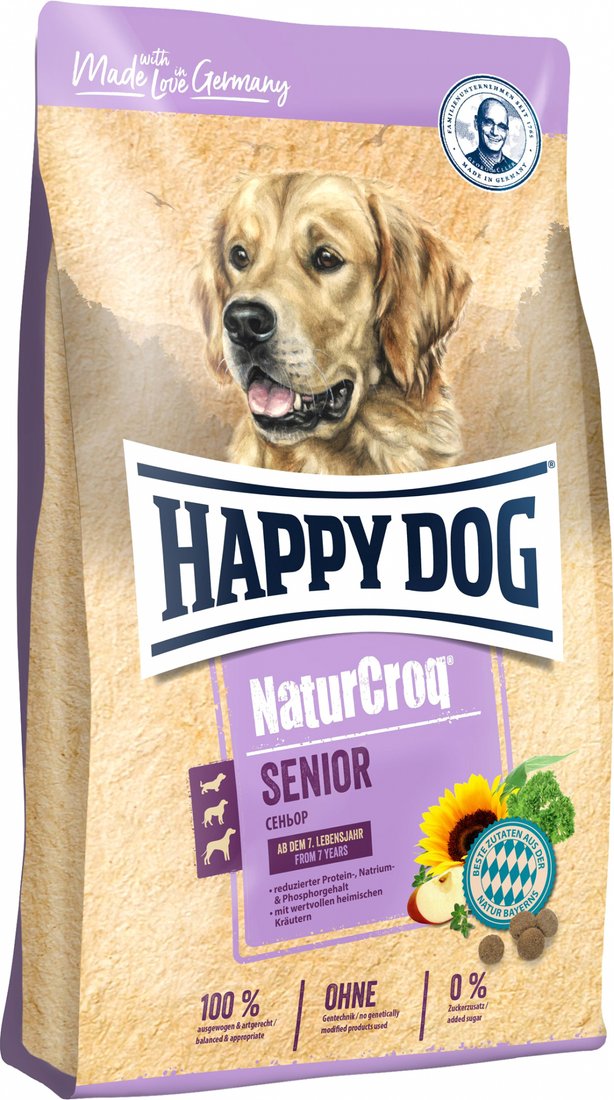 

Сухой корм для собак Happy Dog NaturCroq Senior 4 кг