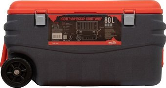 Термобокс TRAMP TRP-061 80л (черный/оранжевый)