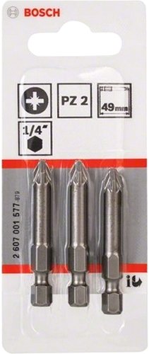 

Набор бит Bosch 2607001577 (3 предмета)