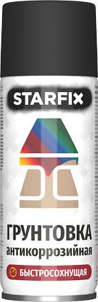 

Акриловая грунтовка Starfix SM-38641-1 (520 мл, графитовый черный)