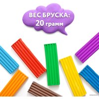 Пластилин Юнландия Веселый шмель 106432 (18 цв)