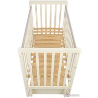 Классическая детская кроватка Фея 328-01 (бежевый)