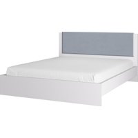 Кровать Аквилон Акцент №16М 160x200 (белое сияние/веллюкс 49)