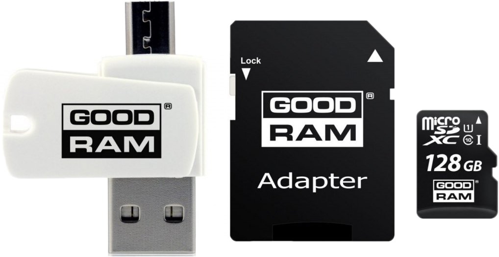 

Карта памяти GOODRAM ALL in ONE microSDXC M1A4-1280R12 128GB