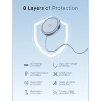 Беспроводное зарядное Ugreen W753 55959 (голубой)
