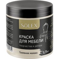 Краска Solex Для мебели 0.75 кг (топленое молоко)