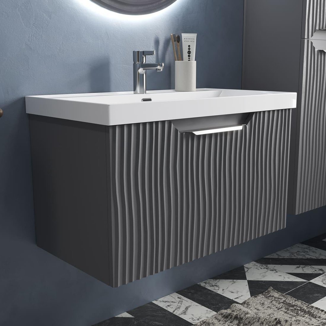 

EQUIL Тумба с умывальником EQUIL Mirage 80.1Y 78857 (подвесная)