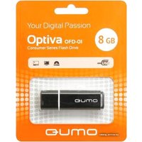 USB Flash QUMO Optiva OFD-01 8GB (черный)