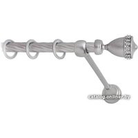 Карниз для штор Lm Decor Кубок (сатин, витая, 1.6м 16мм, 1 ряд)