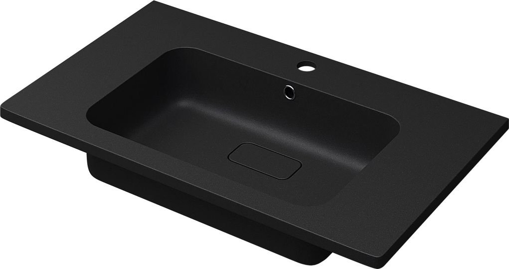 Умывальник Uperwood Lagoon Quartz 80х48х14.2 см (уголь)