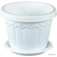 Кашпо Эльфпласт Флавия 059 1.7 л (белый)