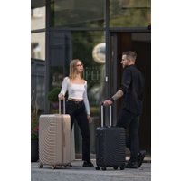 Чемодан-спиннер Solier STL1064 (S, черный)