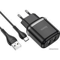 Сетевое зарядное Hoco N4 USB Type-C (черный)