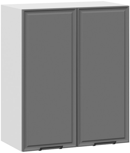 

Шкаф навесной Трия Белладжио 1В6 (белый/софт графит)