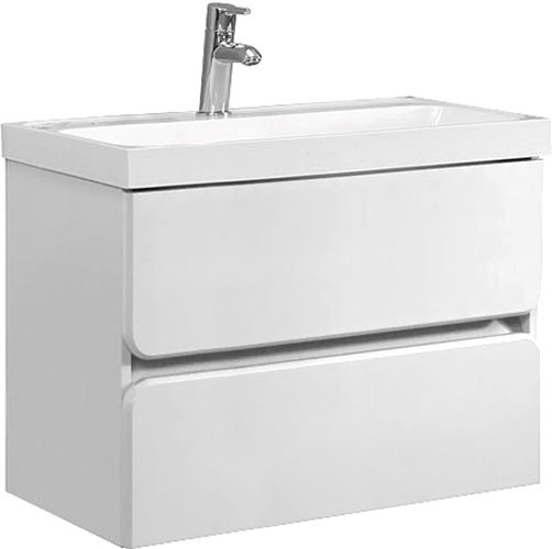 

Belux Тумба под умывальник Бостон НП 70-02 (1, белый глянец)